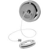 Shower Retractable Wash Line - Round Chrome